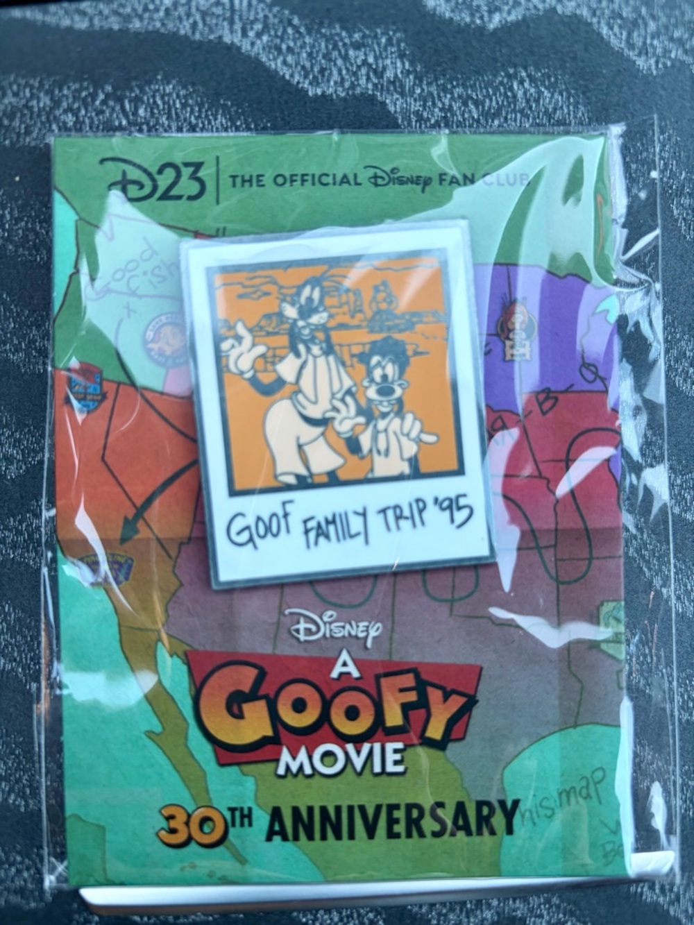 🎬 D23 Disney A Goofy Movie 30th Anniversary Pin – Limited Edition
